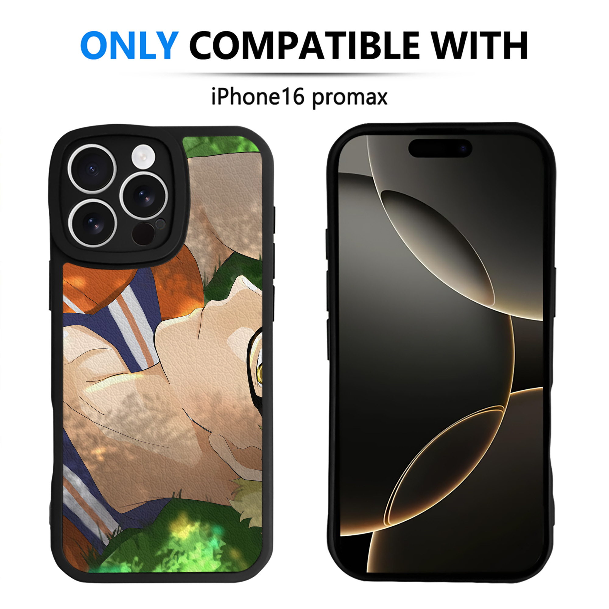 （画像用） ハイキュー!! Haikyu!! 【iPhone 16シリーズ対応】シリコンスマホケース（レザー調） 材質：シリコン